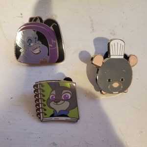 Pin lot- ratatouille and Dumbo not available